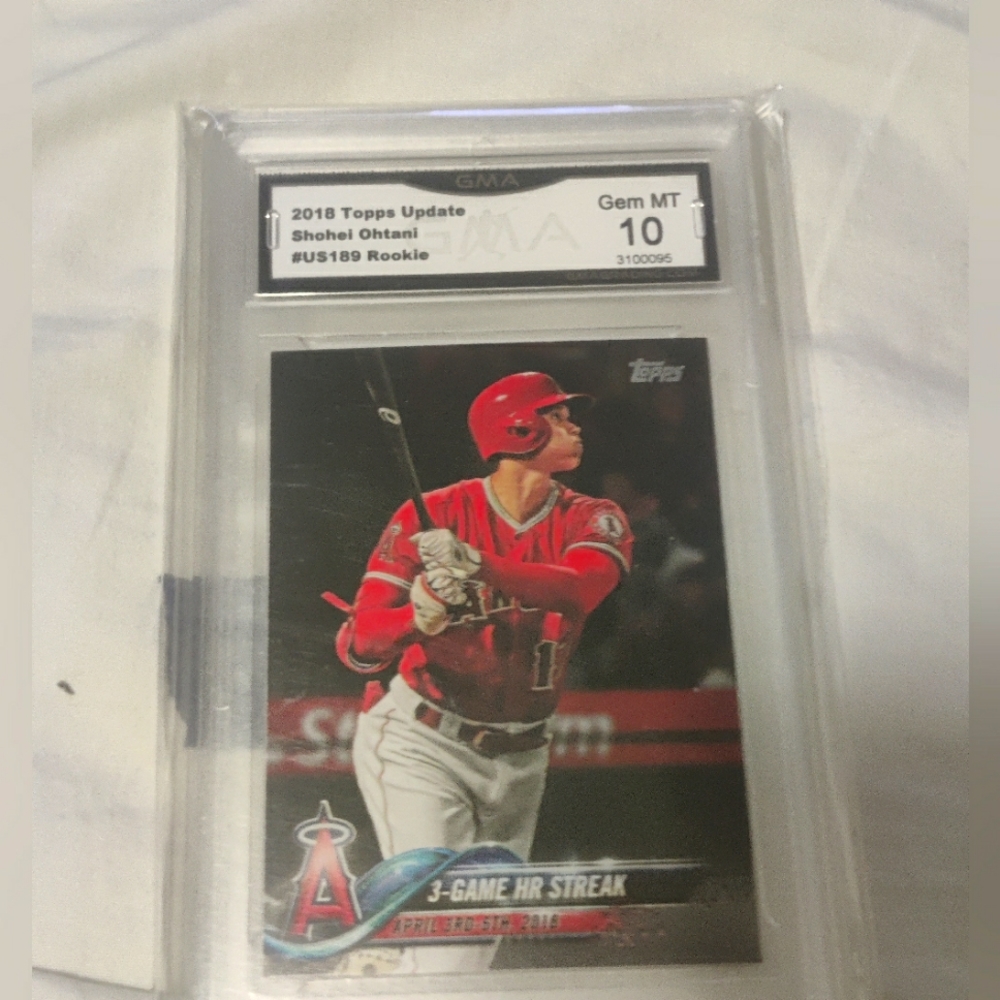 Shohei Ohtani Topps Rookie Card Grade 10